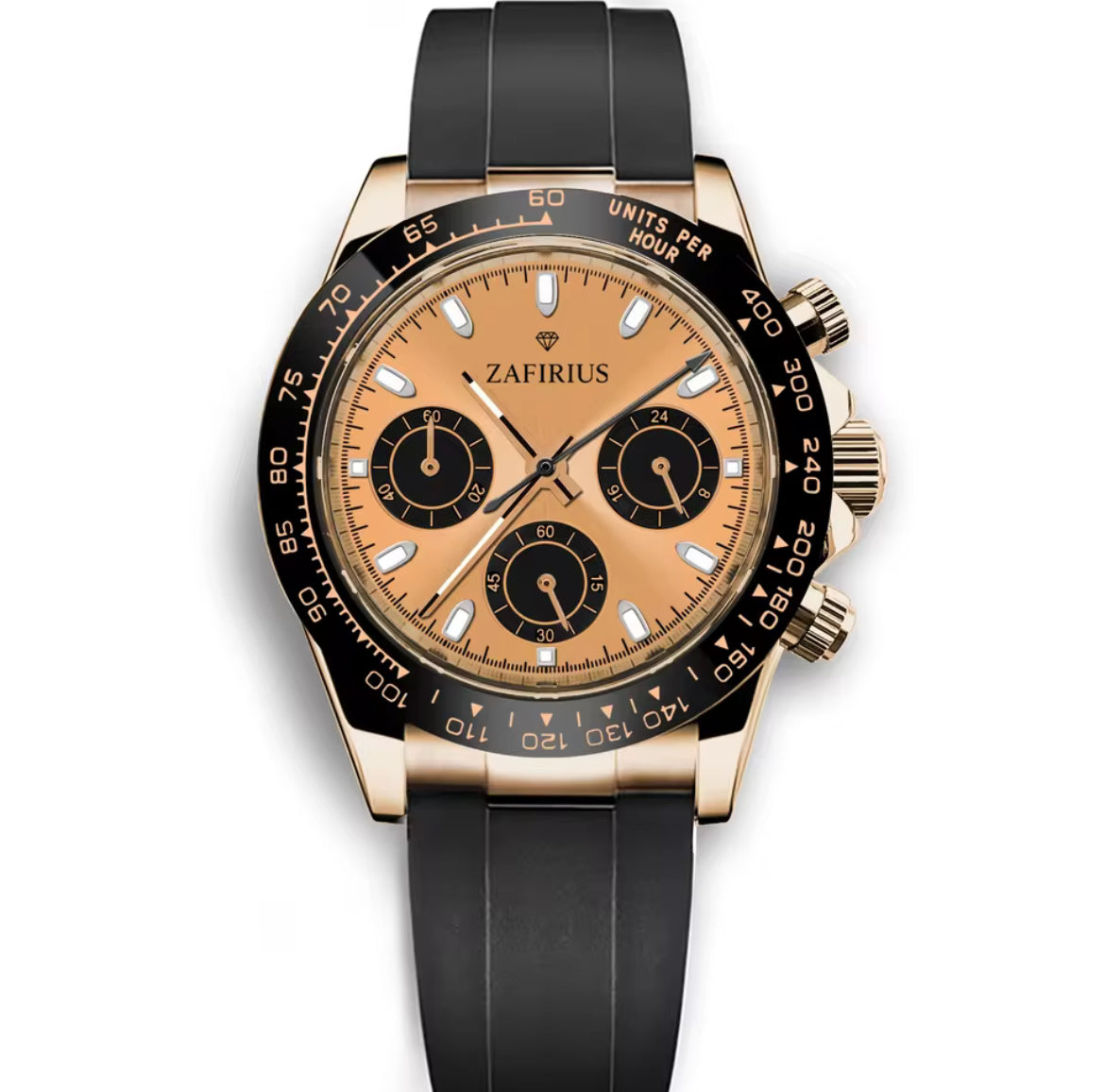 ChronoLux Rose Gold Sunset